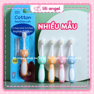 Bàn chải đánh răng lông tơ siêu mềm cho bé từ 2 đến 10 tuổi