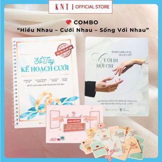 COMBO 3 Sổ tay kế hoạch cưới, Cưới đi đợi chi, Bộ game Lovetouch [Kim Ngọc Thủy]