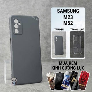  Ốp lưng Samsung M23 5G   M52 5G Pancase màu đen | Ốp điện thoại SS galaxy bảo vệ camera toàn diện TRON 