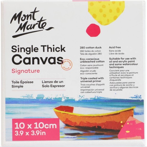 MM Studio Canvas Pine Frame S.T. 10x10cm