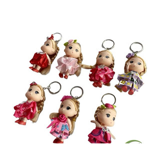 Đồ chơi Búp bê ChiBi cho bé gái có móc khóa xinh xắn và tiện lợi