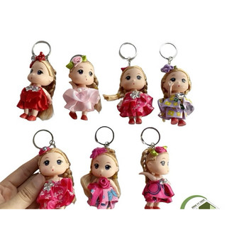Đồ chơi Búp bê ChiBi cho bé gái có móc khóa xinh xắn và tiện lợi