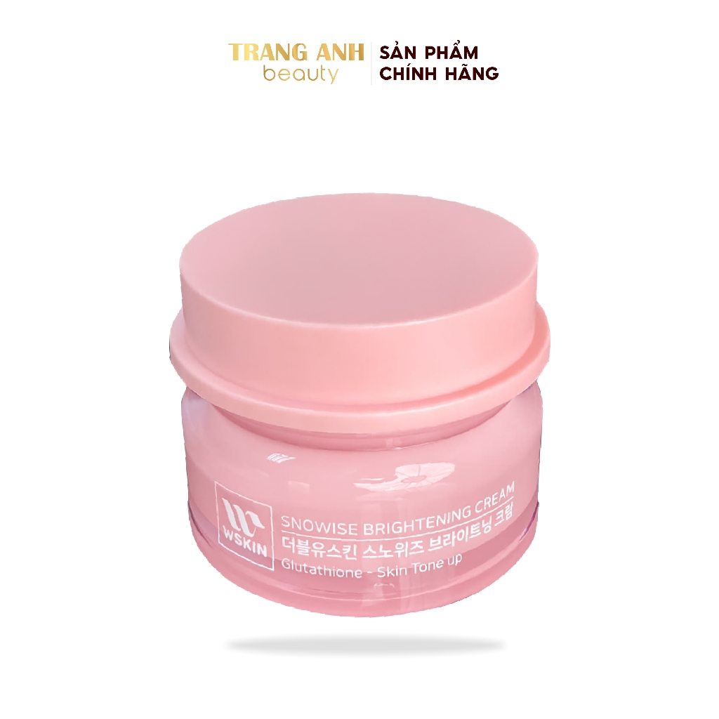 Kem dưỡng da Wskin Snowise Brightening Cream Nâng tone mờ nám ban ngày 50ml WKD03