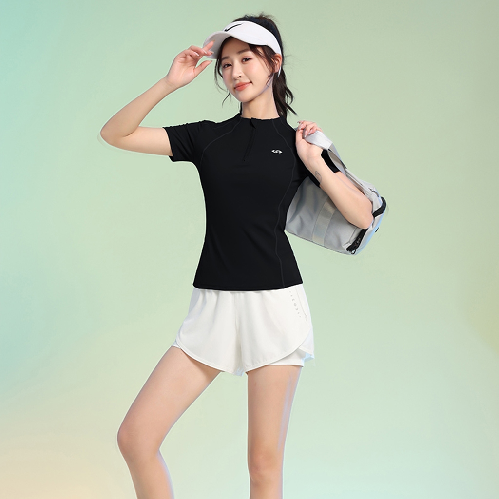 Bộ tập thể thao nữ [Louro S6N] đồ tập gym yoga cao cấp, tập pickleball, thể thao, thể dục, chạy bộ | BigBuy360 - bigbuy360.vn