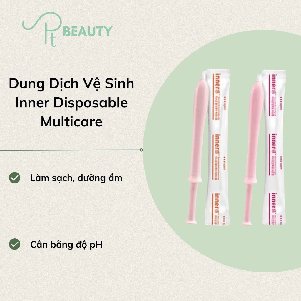 Vệ Sinh Phụ Nữ Thế Hệ Mới inner Gel Hàn Quốc (tách lẻ 1 ống)