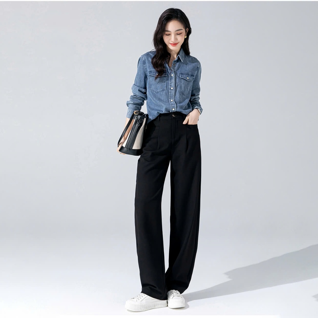 LIGAM - QUẦN ỐNG SUÔNG KUMI TROURSER PANTS - SIZE S/M/L/XL