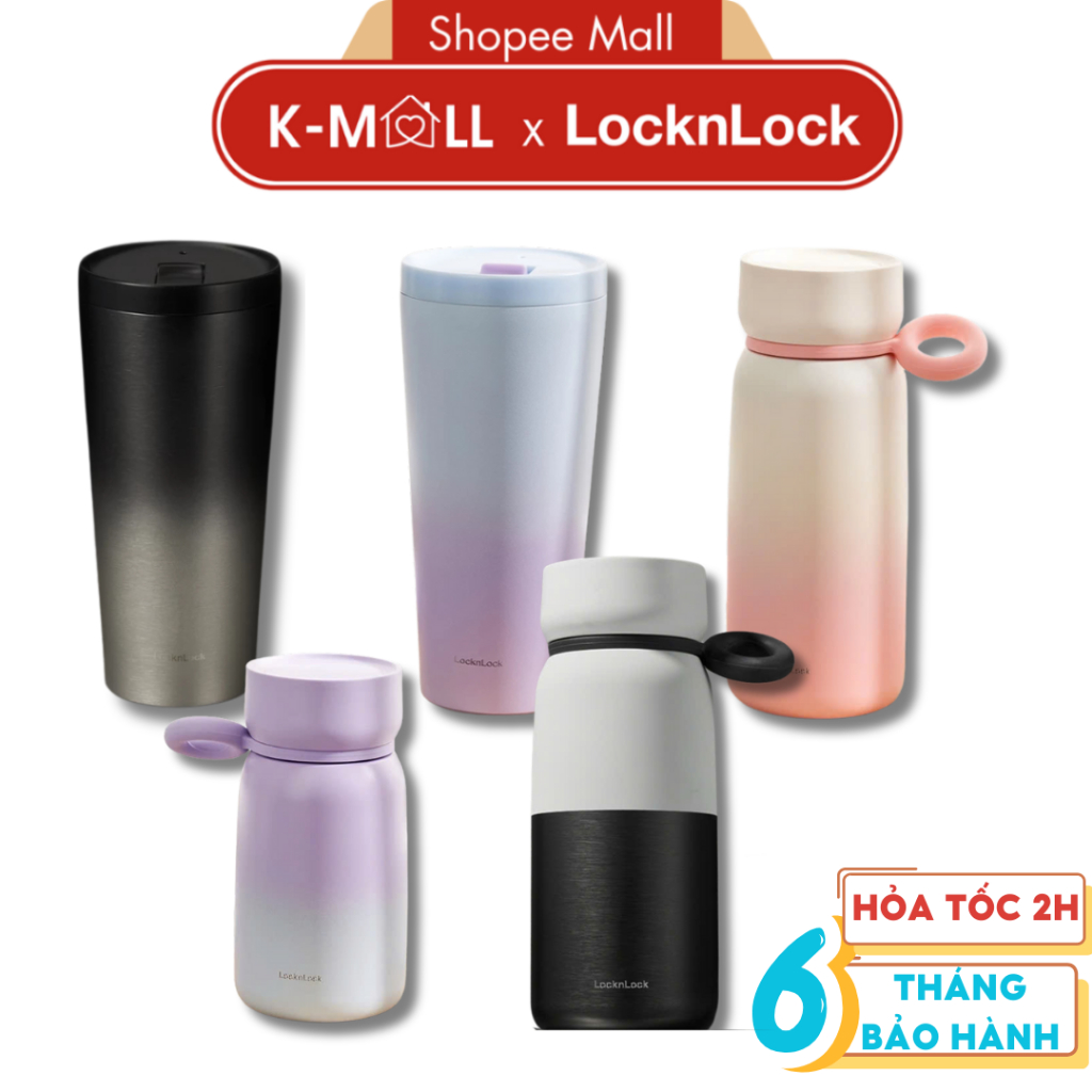 Ly giữ nhiệt LocknLock Metro Studio Gradation LHC4279 540ML, LHC4361 350ML, LHC4362 480ML - K-MALL