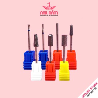 Đầu mài nail bằng thép titan không gỉ chuyên dùng phá gel, mài mịn móng, đẩy da ẩn