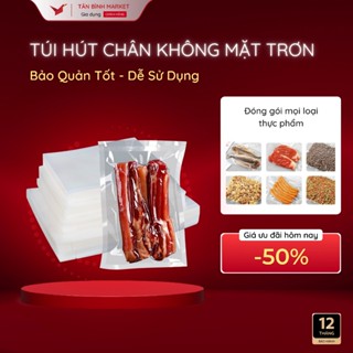 Túi hút chân không 1 mặt nhám KAW, bọc thực phẩm, Nhựa Nguyên Sinh Không Tái Chế, An Toàn, Bền Bỉ