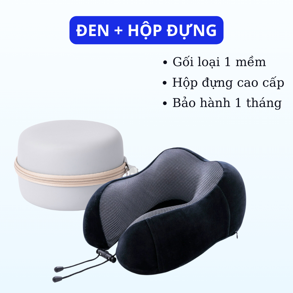 Gối kê cổ cao su non CECILA gối nệm y tế chất liệu cao cấp mềm mại nhỏ gọn tiện dụng dễ dàng mang đi