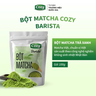 Bột Matcha Trà Xanh Cozy Gói 100gr/500gr Bột Trà Xanh Công Nghệ Nghiền Không Sinh Nhiệt Nhật Bản