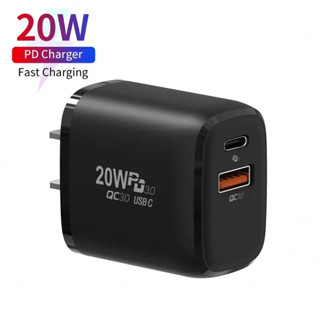 Cốc sạc nhanh 20W 30W 2 cổng Type C USB dành cho Xiaomi Ip Huawei OPPO Vivo LG Samsung Android