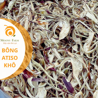 🌼 Bông Atiso Khô Đà Lạt – Giải Độc Gan, Ngủ Ngon – Dùng Hãm Trà | Moony Farm