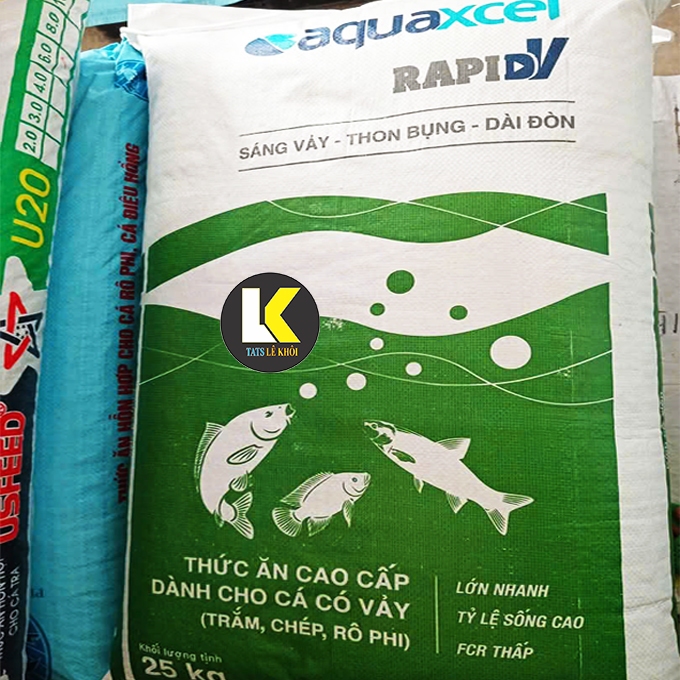 1KG Cám Cá chép Cargill 7924 | Mồi câu cá chép | Thức ăn cá chép
