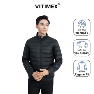 Áo phao lông vũ nam siêu nhẹ, siêu ấm  Vitimex Jacket Menswear