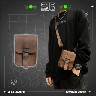 Túi đeo chéo mini nam nữ nhỏ gọn da pu cao cấp chống nước lót da lộn có ngăn đôi sang trọng thời trang hàn quốc đẹp