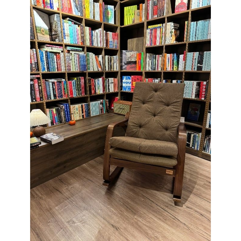 Poang Retro plywood óc chó