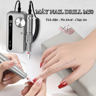  Máy mài móng tích điện nail Drill M50 chuyên dụng trong ngành nail <3 