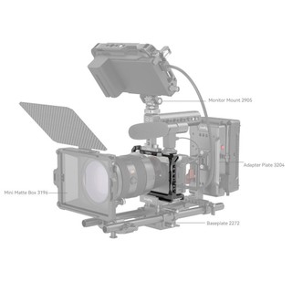 SmallRig Cage Rig Khung bảo vệ Sony Alpha A7C 3081b hỗ trợ quay