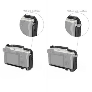 SmallRig Cage Rig Khung bảo vệ Sony Alpha A7C 3081b hỗ trợ quay