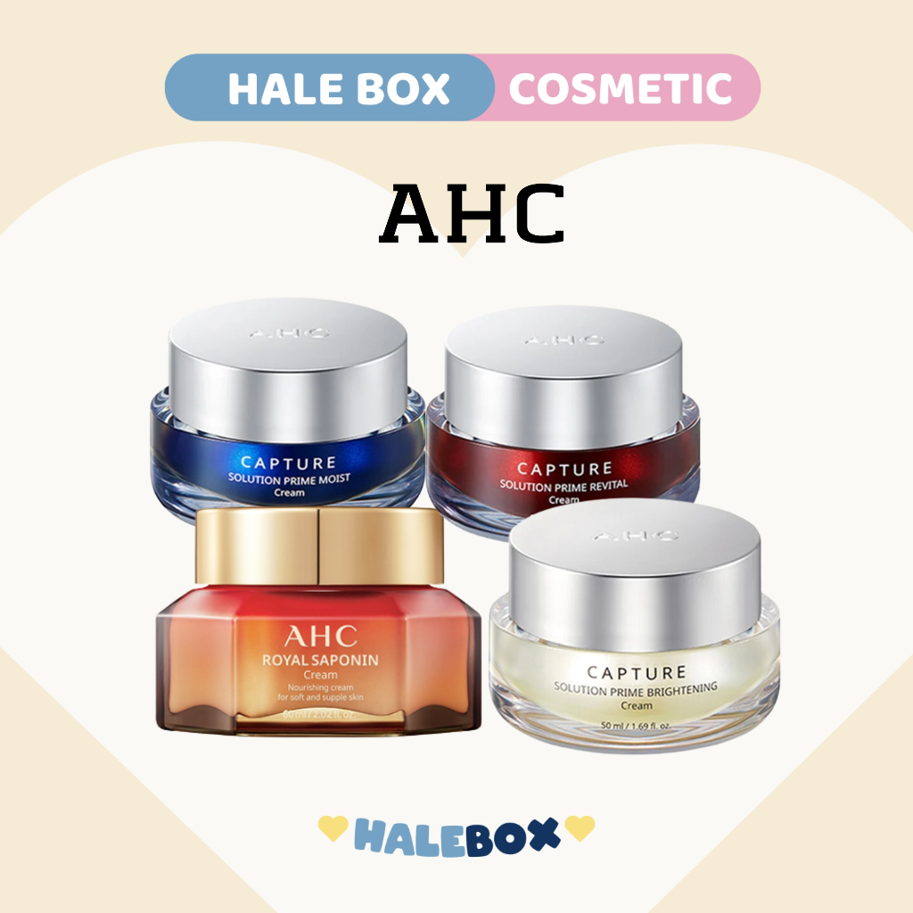 Kem Dưỡng AHC Capture Solution Max Cream 50ML XANH - ĐỎ - VÀNG- NÂU