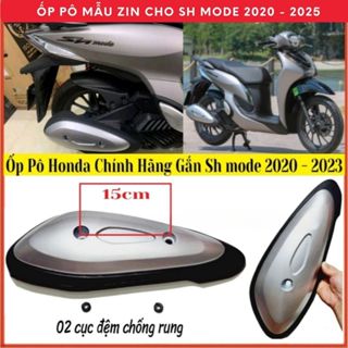  Ốp Pô Sh Mode 2025 Mode 2020 - 2024  - Che Ống Xả – Chụp Pô Zin Theo Xe – Nhựa ABS Ốp pô Zin 
