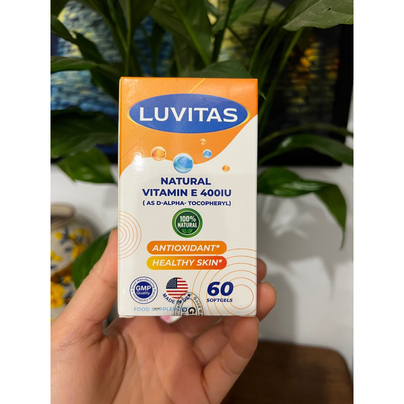 LUVITAS NATURAL VITAMIN E 400IU