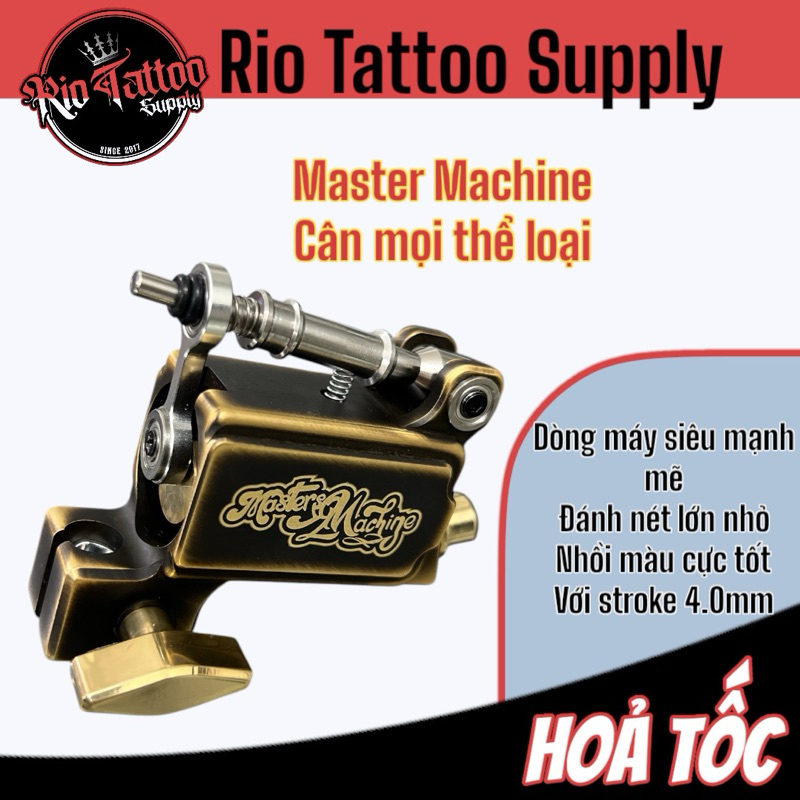 Máy Xăm Rotary Master Machine- Rio tattoo supply