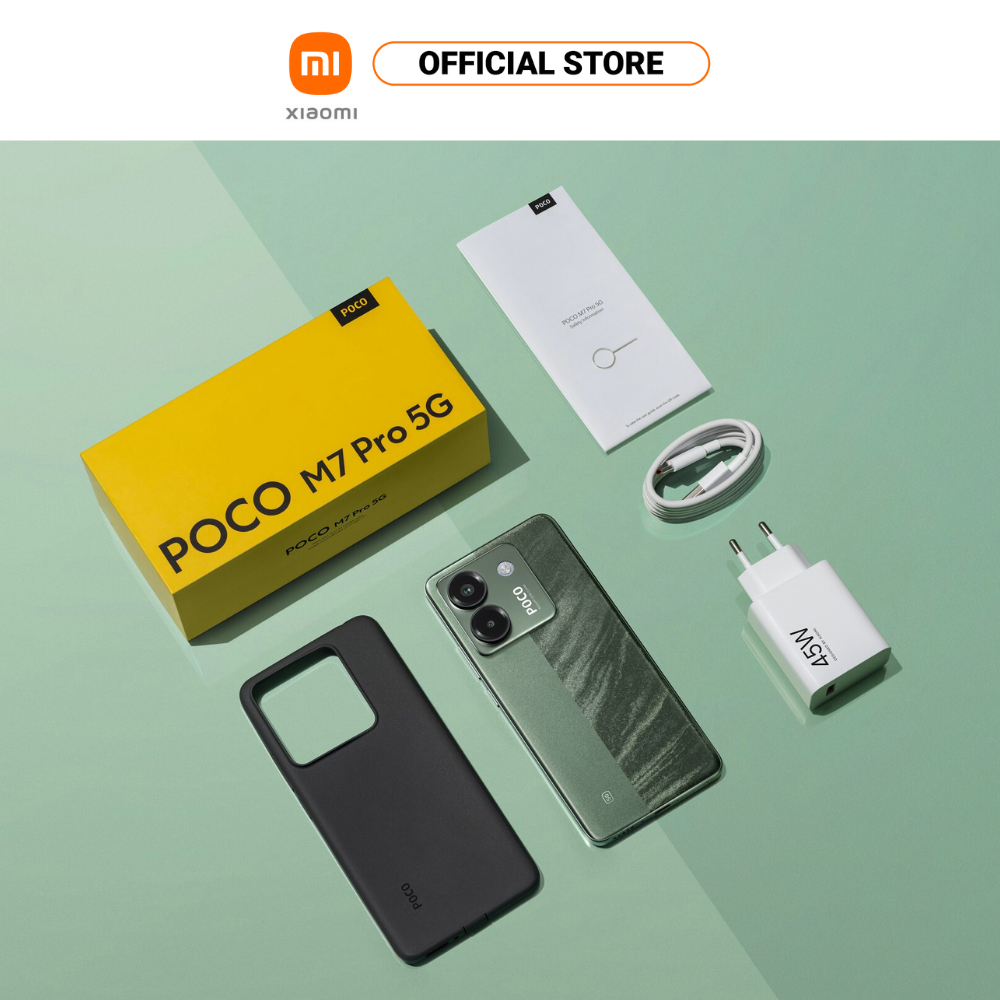 [Livestream] Điện thoại POCO M7 Pro 5G (8+256GB) | 6.67" AMOLED | Camera 50MP+2MP | MD7025-Ultra | BigBuy360 - bigbuy360.vn