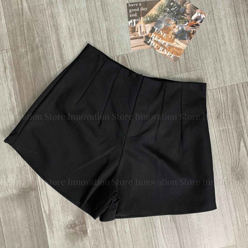 Quần Short Đùi 2 Lớp BIG SIZE Cạp Siêu Cao, Sooc Nữ Ngắn Vải Kaki Giãn Chuẩn Form Loại 1 TA-95 | BigBuy360 - bigbuy360.vn