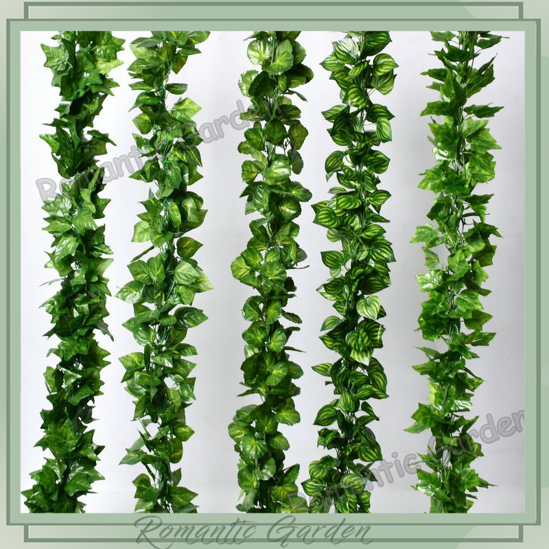 Combo 12🎋2.2m Dây Leo Giả 72 Lá Cao Cấp| | Chất Liệu Nhựa Dẻo Chống UV | Trang Trí Nhà Ở, Văn Phòng,