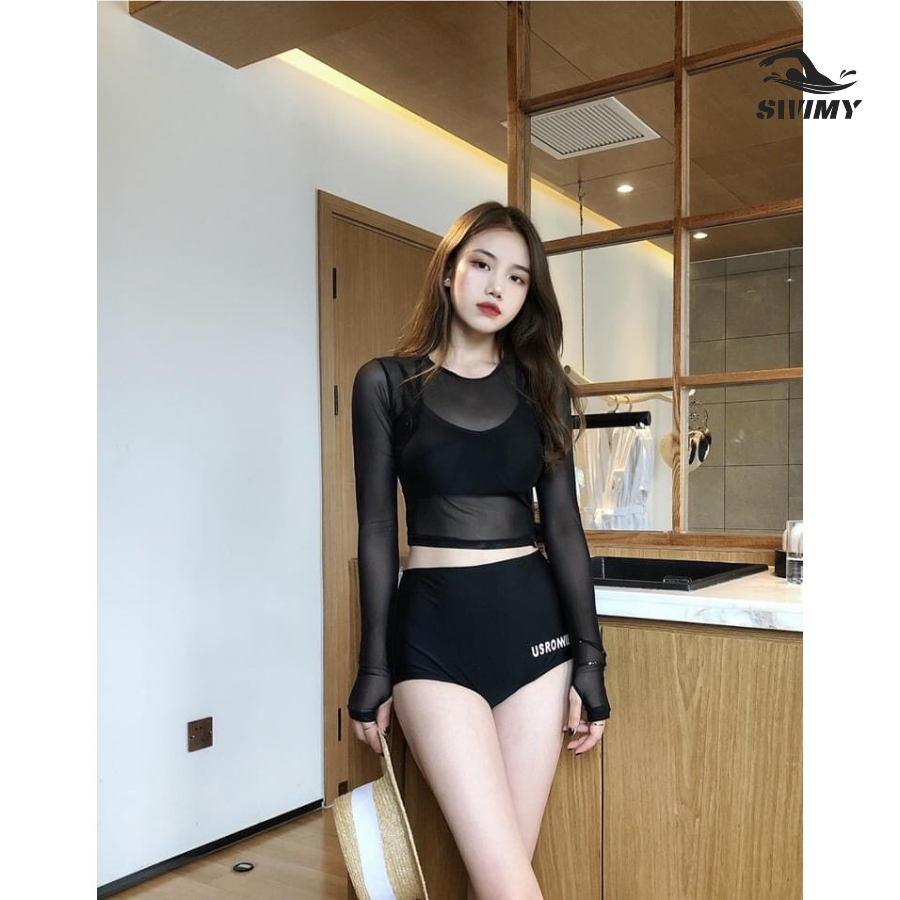 [K055] Bikini nữ đi biển, đi bơi, set đồ bơi nữ gồm 3 sản phẩm sexy SWIMY | BigBuy360 - bigbuy360.vn