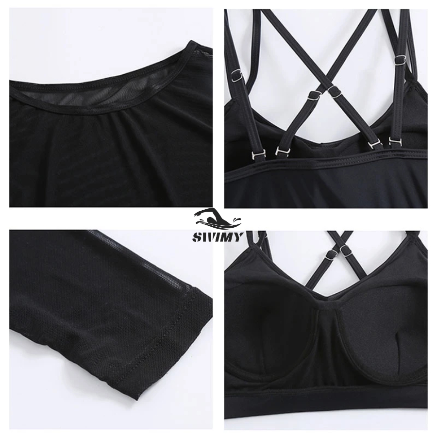 [K055] Bikini nữ đi biển, đi bơi, set đồ bơi nữ gồm 3 sản phẩm sexy SWIMY | BigBuy360 - bigbuy360.vn