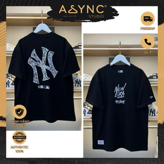 (Auth) Áo Thun New Era x MLB NY NewYork Graphics City Illusion Big Lux Màu Đen | CODE: 15488826 - Async Studio