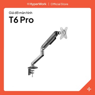 Giá đỡ màn hình Humanmotion T6 Pro 2025 - Tiết Kiệm Không Gian Trên Bàn Làm Việc