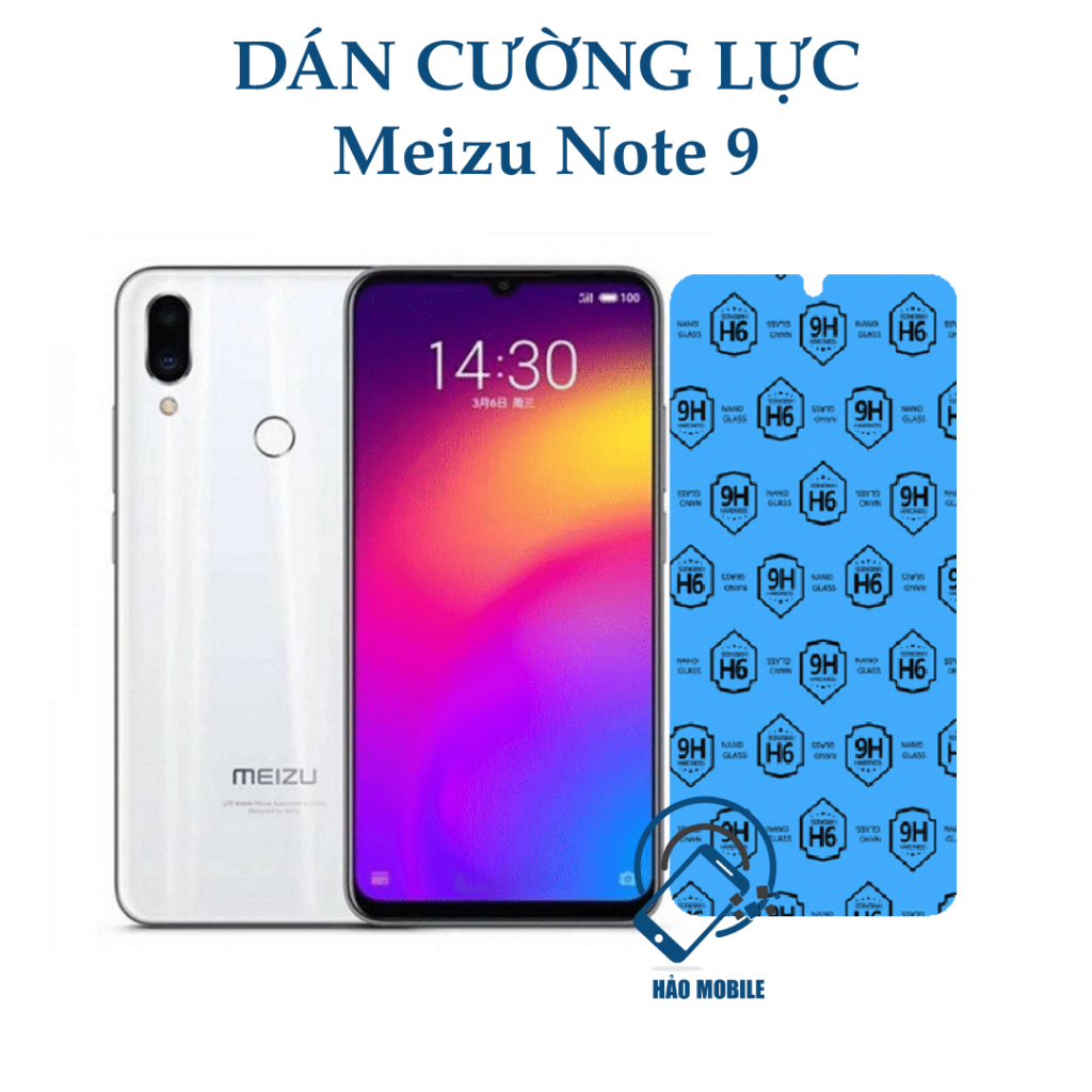 Dán cường lực dẻo nano Meizu Note 9 ( trong suốt và chống va đập tốt )