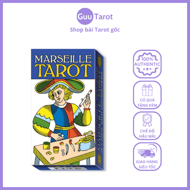 Bộ Bài Marseille Tarot (Guu Tarot Shop)