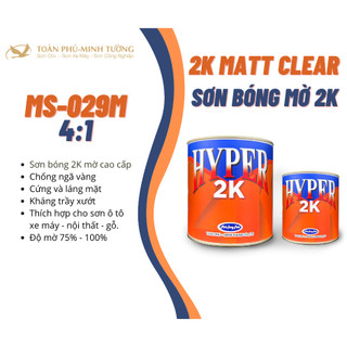 Sơn bóng 2K mờ 100% (Code 029M) - 1.25Lít