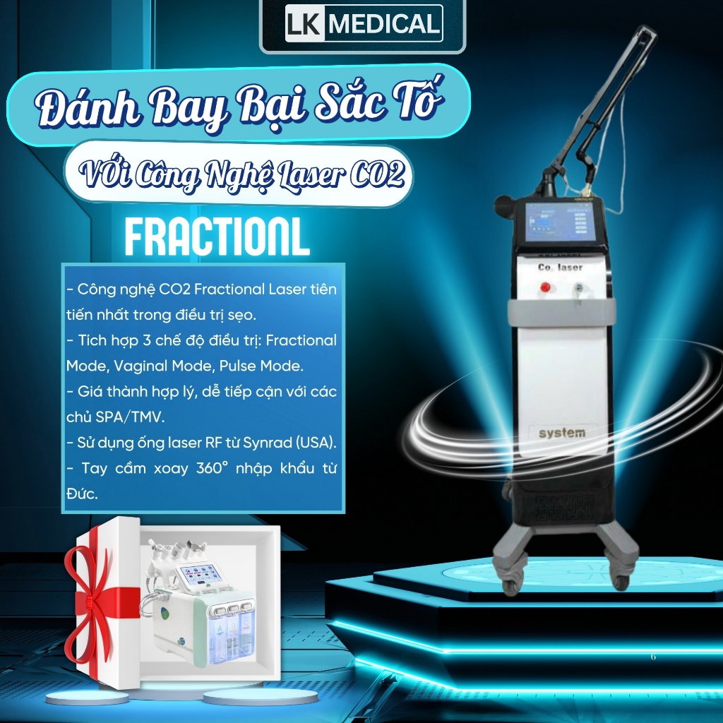 Máy Laser CO2 Fractional System Hàng Bắc Kinh ❤️