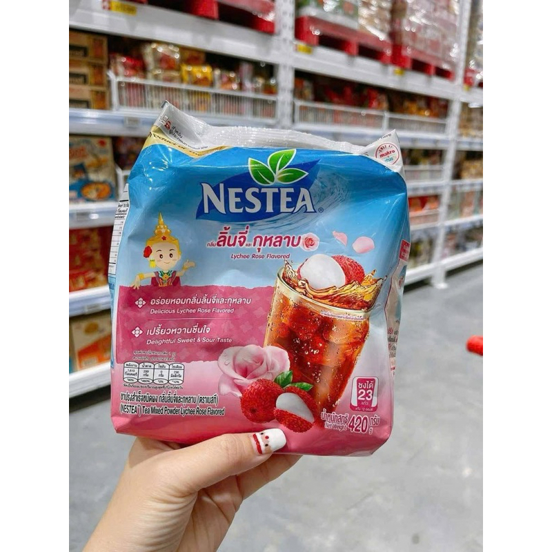 Trà nestea vải hoa hồng thái lan