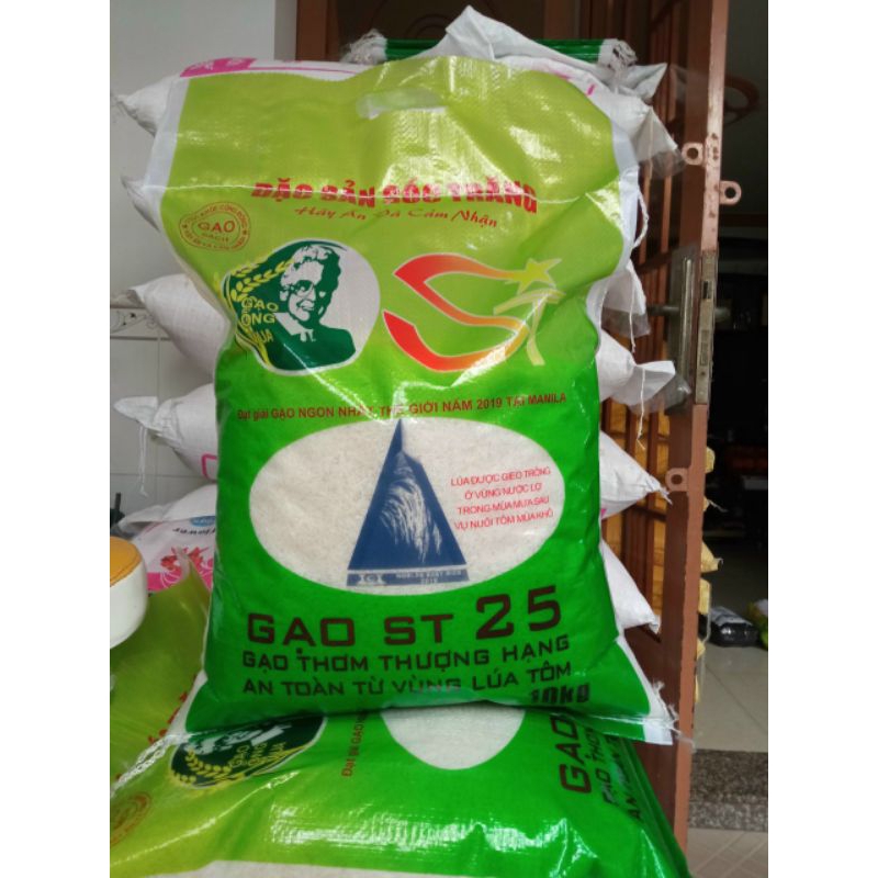 sỉ 25kg gạo St25 dẻo thơm ngọt cơm