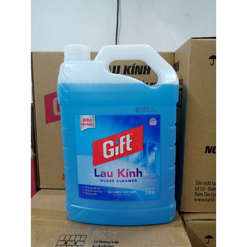 Nước Lau Kính Gift can 3.8Kg