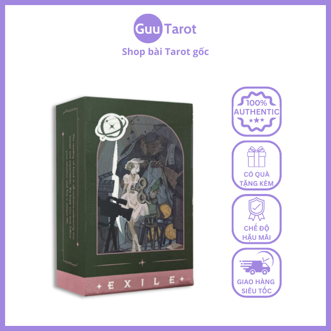 Bộ Bài Exile Tarot Mini – Awaken Edition (Guu Tarot Shop)
