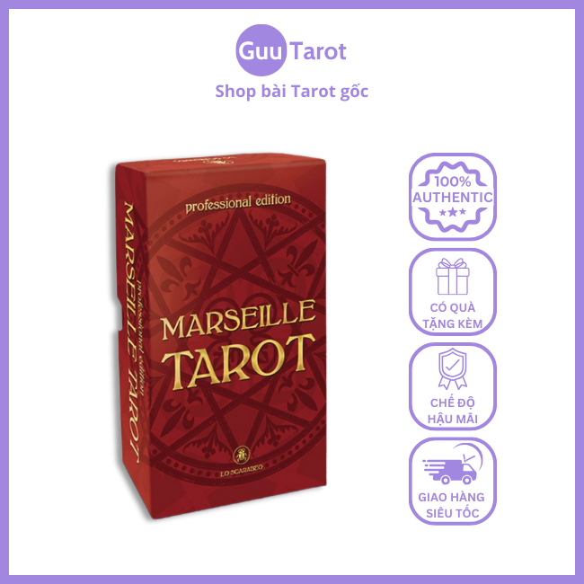 Bộ Bài Marseille Tarot Professional Edition (Guu Tarot Shop)