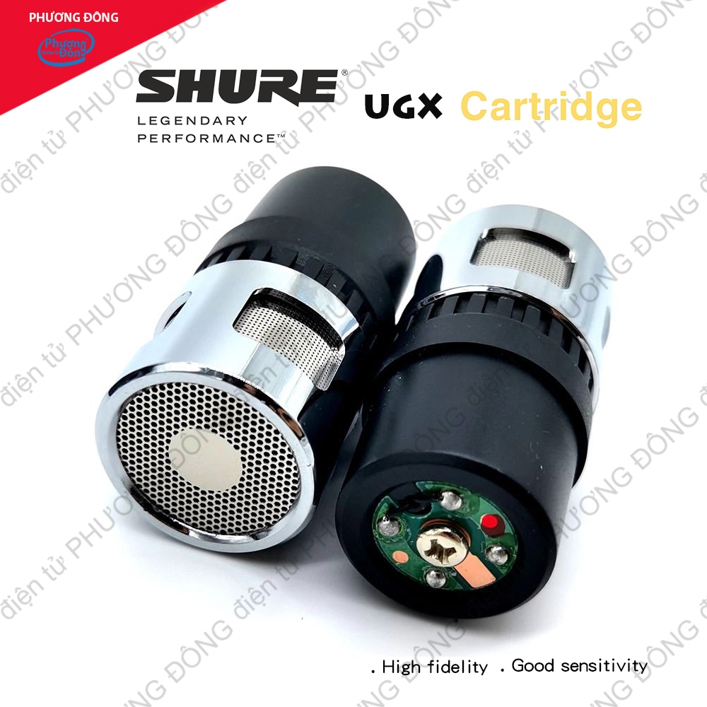 Củ Micro Shure UGX đầu lõi inox hút âm nhại, giảm hú tốt. Khi mua 2 củ mic tặng 1 chống lăn micro