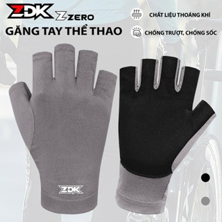 Găng tay chống nắng hở ngón ZDK Z ZERO đi xe đạp, xe máy, bao tay 2 lớp lót xốp êm ái thoáng khí