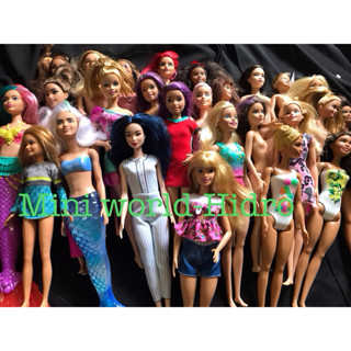  Barbie7 Búp bê Barbie và Ken chính hãng. Búp bê Barbie Fashionistas da đen nghề nghiệp vintage cổ điển chính hãng Combo 