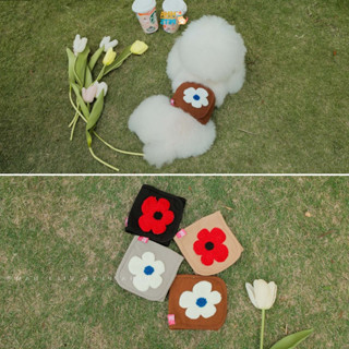 Tả Thêu Hoa Cho Chó, Tả Vải Cho Chó Đực Quấn Bụng, Tã Cho Thú Cưng Tái Sử Dụng Hiha Pets TVCD01