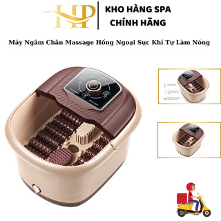 Máy Ngâm Chân Massage I Hồng Ngoại Sục Khí Tự Làm Nóng Bồn Ngâm Chân Massage Thư Giãn