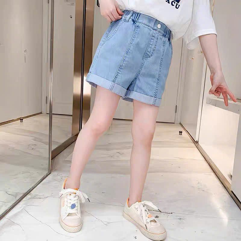 Quần short jean bé gái size đại 26 đến 43kg L018